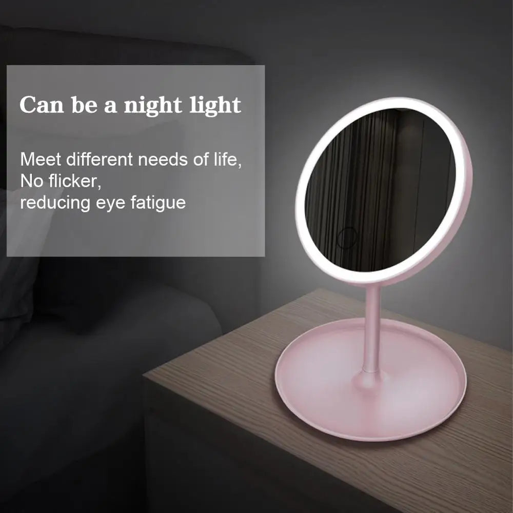 Makeup Mirror With LED light 3 Modes