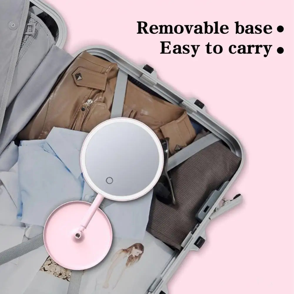 Makeup Mirror With LED light 3 Modes