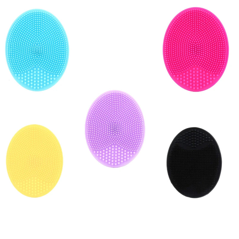 Silicone Face Cleansing Brush Facial Deep Pore Skin Care Scrub Cleanser