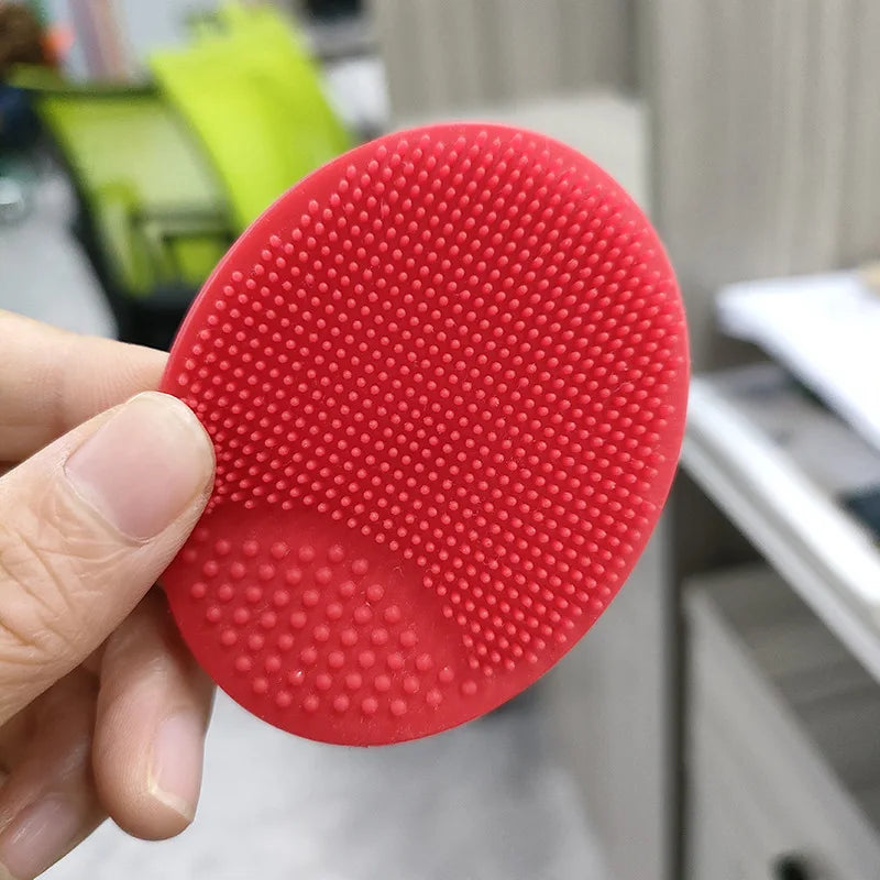 Silicone Face Cleansing Brush Facial Deep Pore Skin Care Scrub Cleanser