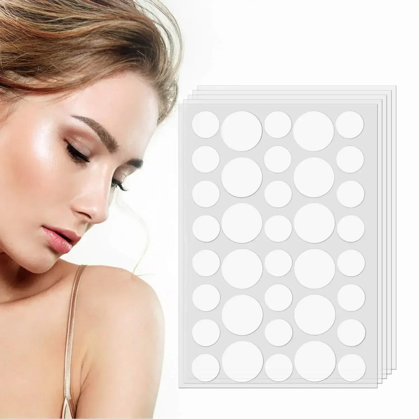 Invisible Anti-Acne Hydrocolloid Pimple Patches