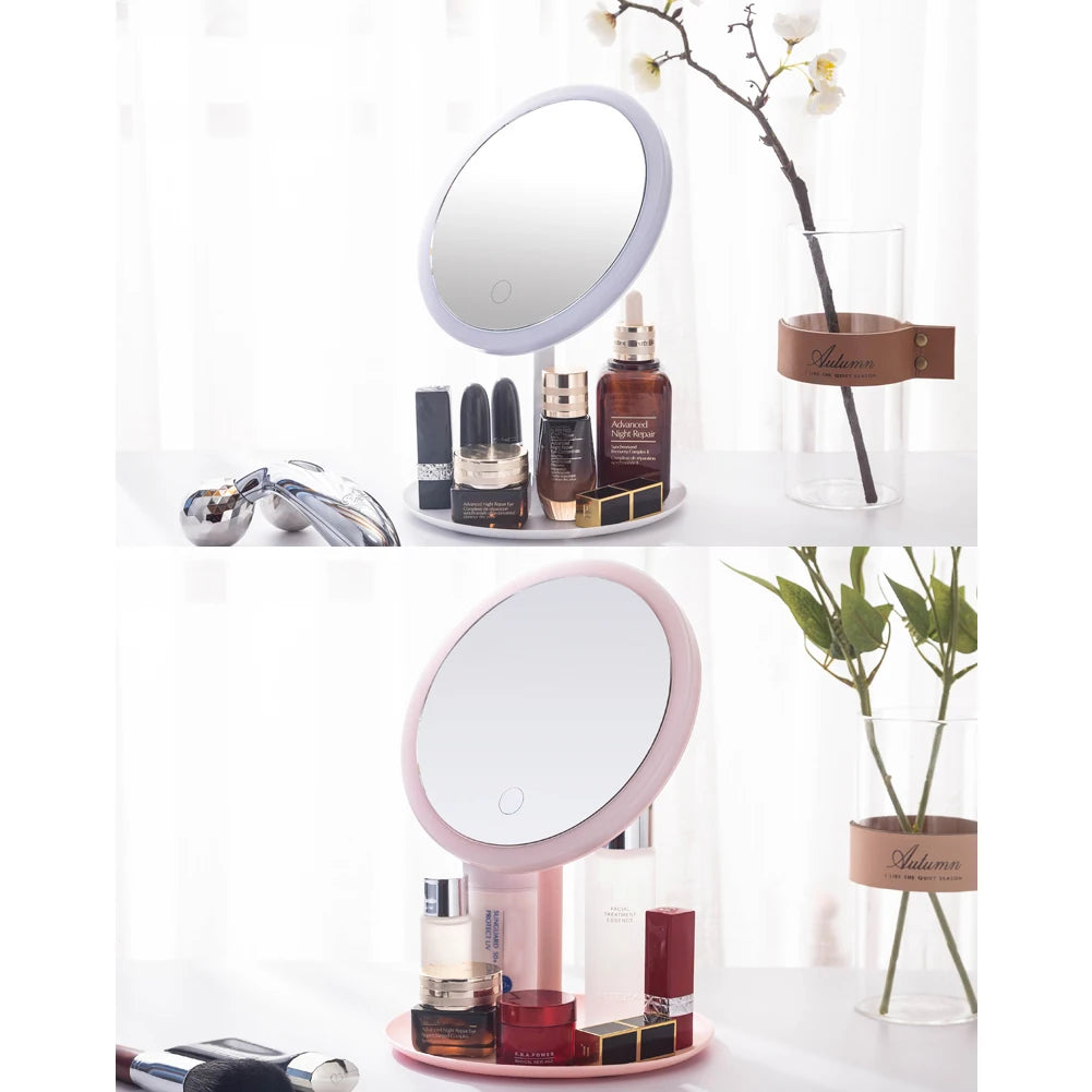 Makeup Mirror With LED light  3 Modes