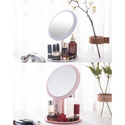 Makeup Mirror With LED light  3 Modes