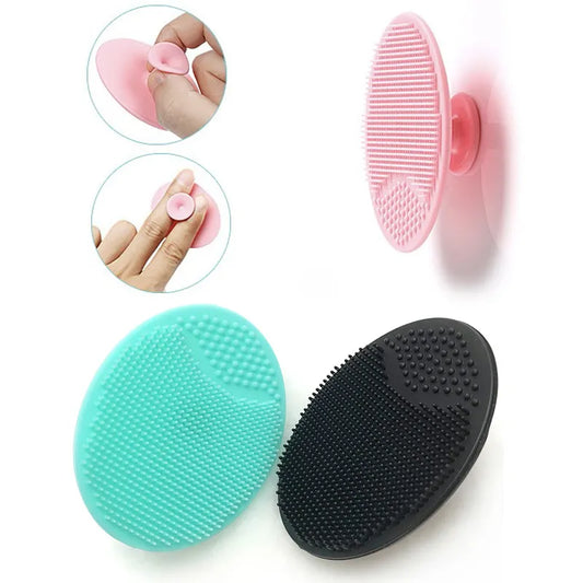 Silicone Face Cleansing Brush Facial Deep Pore Skin Care Scrub Cleanser